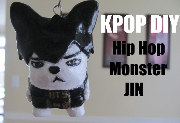 Kpop DIY: Hip Hop Monster JIN Figurine.Keychain | Jenny