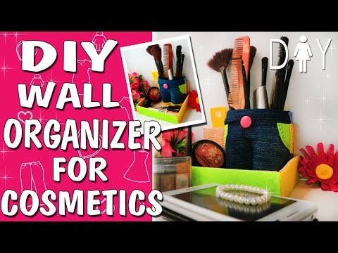 Organizer for Cosmetics DIY Tutorial | How to make a Cosmetics Bag