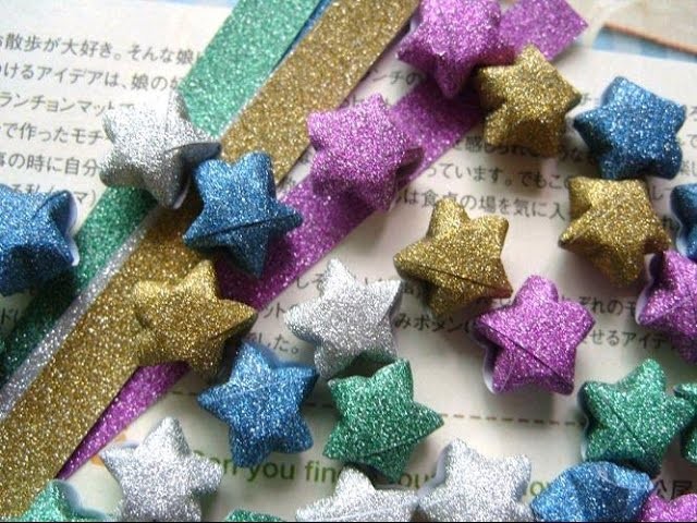 Paper star - origami tutorial - easy and quickly for beginners