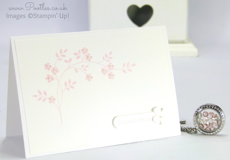 South Hill Designs & Stampin' Up! Sunday Simple Card & Locket Tutorial