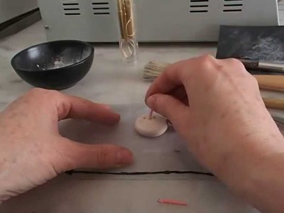 Tutorial Innovative Metal Clay Built-in Bezel Setting 1 mm Stones at ONCE; Part 1