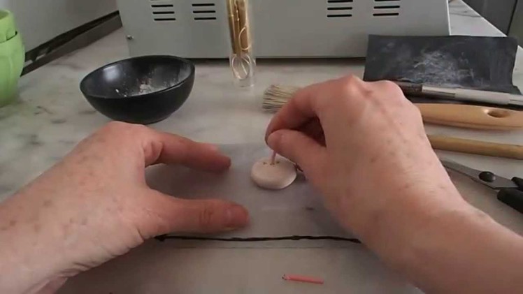 Tutorial Innovative Metal Clay Built-in Bezel Setting 1 mm Stones at ONCE; Part 1