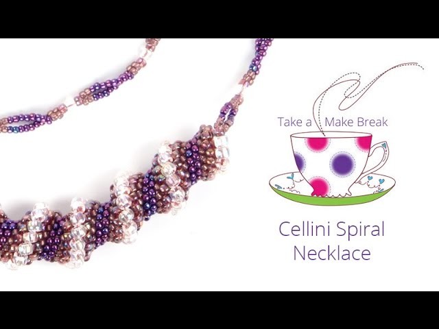 Cellini Spiral Necklace | Take a Make Break with Sarah