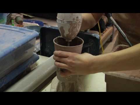 Clay Pottery Slab Building : How to Make Clay Slip
