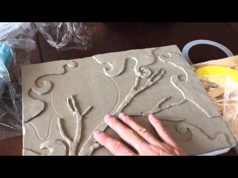 Clay Tile Wall Hanging by Marijanel