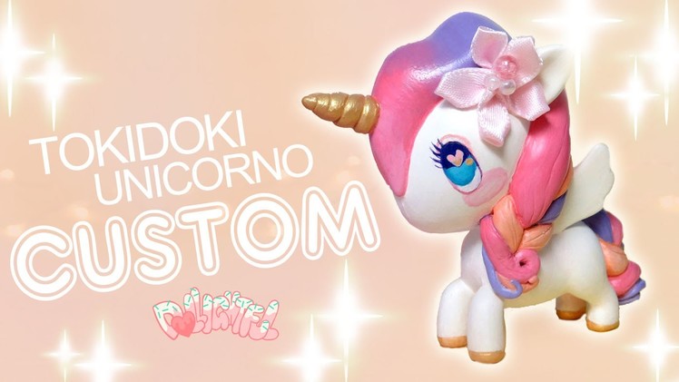 Custom TokiDoki Unicorno Series 4 Sherbet Princess Repaint!