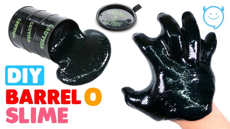 DIY Barrel O Slime with Shampoo - MonsterKids