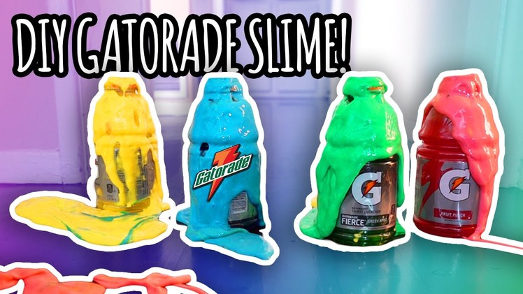 DIY Gatorade Slime! | Super Fun & Easy!