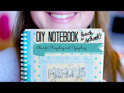 DIY Notebook Cover | Back To School Ideas 2016 | How To Recycle | RafaDIYLifeStyle