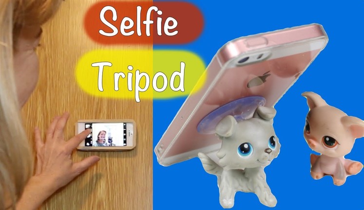 DIY Selfie tripod. How to make 2 homemade phone tripods