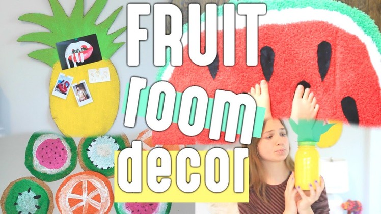 DIY Summer Room Decor (FRUIT INSPIRED)