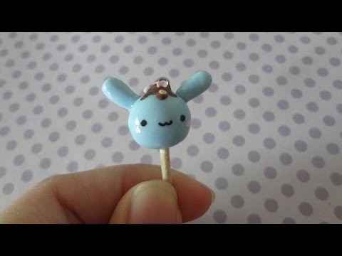 Easter tutorial - Bunny cakepop charm!