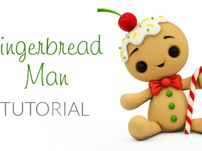 Gingerbread Man Topper Tutorial