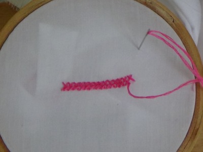 Hand Embroidery: Basket Stitch
