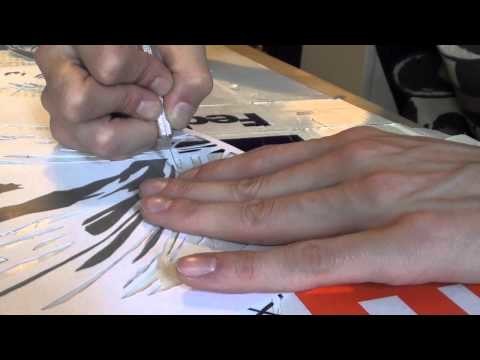 How To Do Stencil Art-From Start To Finish-By Paul the DJ