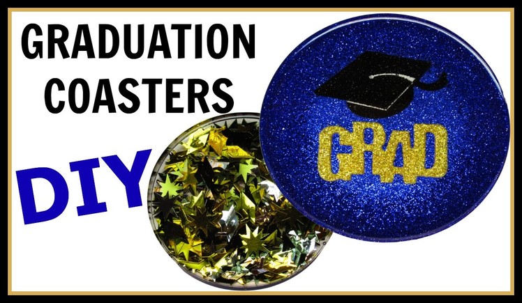 How To:  Graduation Coaster DIY ~ Craft Klatch Another Coaster Friday