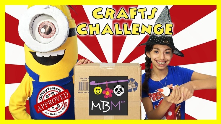 HOW TO MAKE A MINION and HALLOWEEN DECORATIONS - September Crafts Challenge