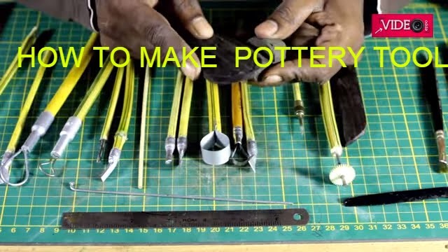 HOW TO MAKE POTTERY TOOLS