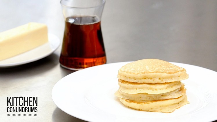 How to Make the Fluffiest Pancakes - Kitchen Conundrums with Thomas Joseph