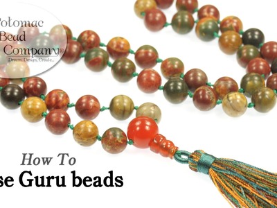 How to Use Guru Beads to make Malas