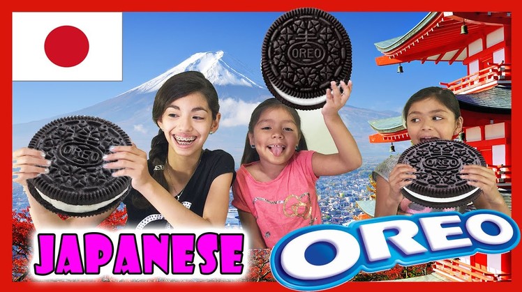 Japanese Oreo Cookie Taste Test