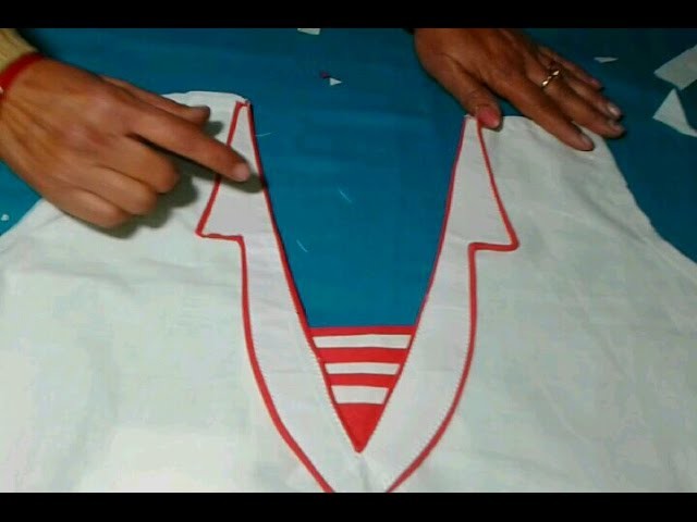 Kamez back neck cutting and stitching in hindi