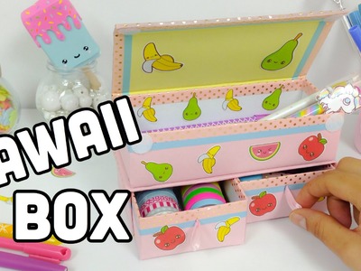KAWAII CRAFTS: kawaii box(cardboard organizer)