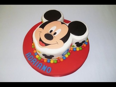 Mickey Mouse Cake. Torta de Mickey