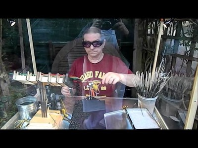 My Lampwork demo table
