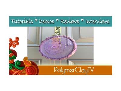 Polymer Clay Dreamcatcher Hanging Tutorial