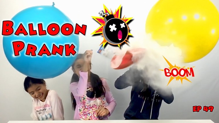 PRANKED - Balloon Prank Blind Bag Monday Surprise Balloons Ep49 | KidToyTesters