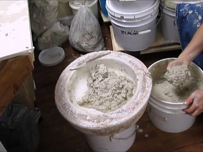 Recycling Clay by Hand in My Home Studio