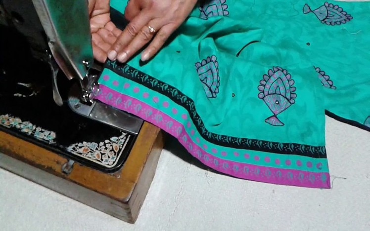 Sherwani kameez neck cutting and stitching in hindi
