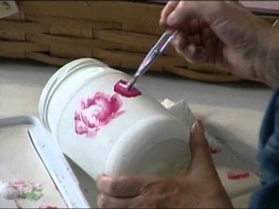 Simply Roses using Acrylic Colors by Susan Scheewe video by ArtistSupplySource.com