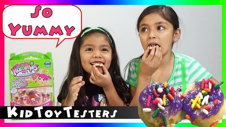 Yummy Nummies Donut Delights Maker Review and Taste Test | KidToyTesters