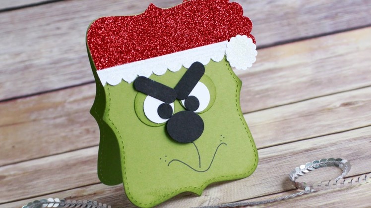12 Days of Christmas Series Day 4: Grinch Punch Art Card