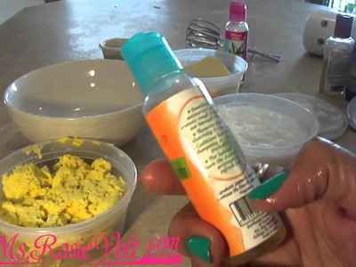 ♥189♥ How I Make My Whipped Shea Butter Moisturizing Mix