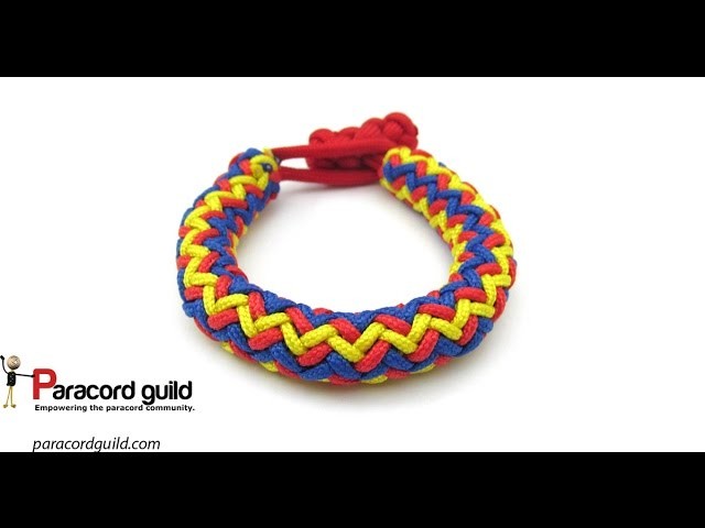 3 color hansen knot bracelet- interweave