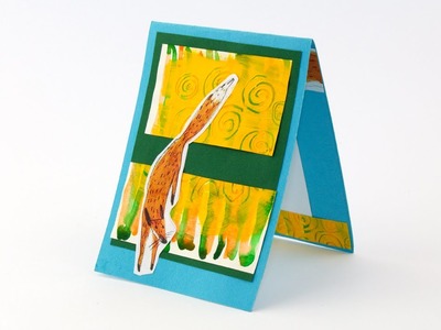DIY Card Making: Fox Card