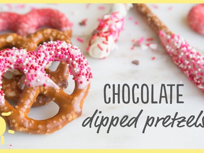 EAT | Chocolate Dipped Pretzels