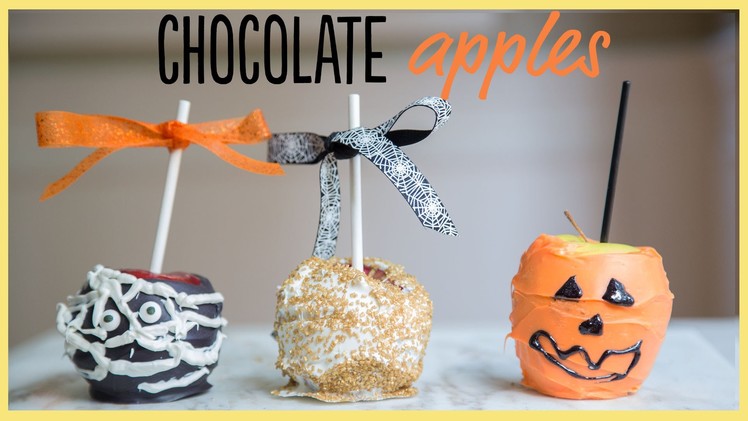 EAT | Halloween Chocolate Apples