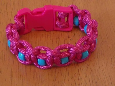 How to Make a Beaded Paracord Bracelet - Part 2