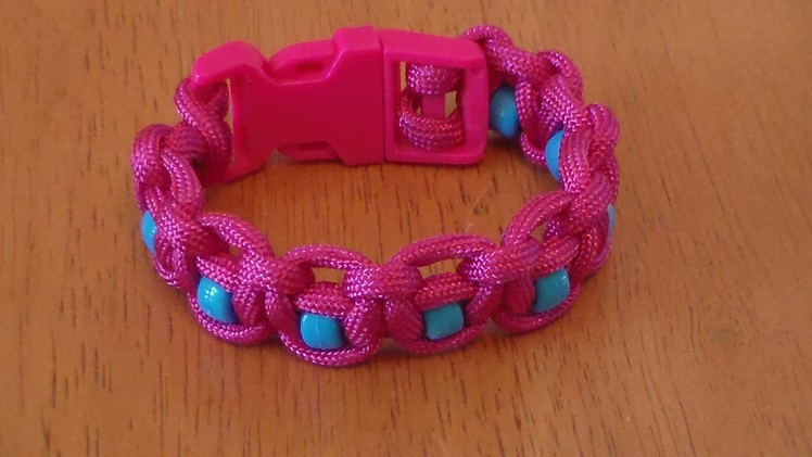 How to Make a Beaded Paracord Bracelet - Part 2