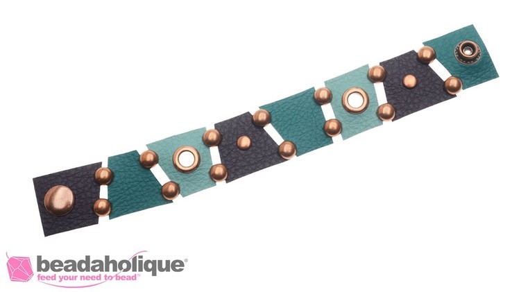 How to Make a Create Recklessly Faux Leather Bracelet with Melissa Cable