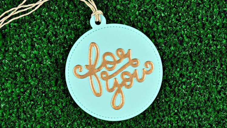 Intro Stitched Circle Tags, Scripty For You, Scripty Cheers, Merry Christmas & Let it Snow Border