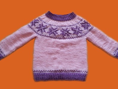Knitting tutorial: lopapeysa sweater