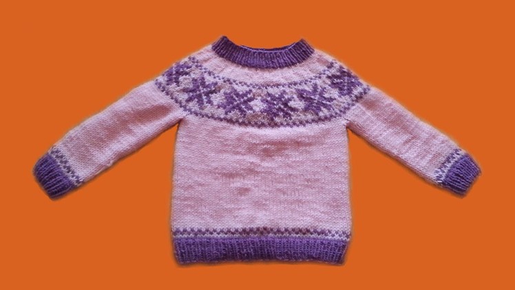 Knitting tutorial: lopapeysa sweater