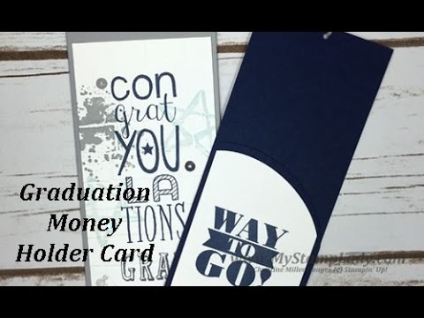 Money Holder Graduation Card