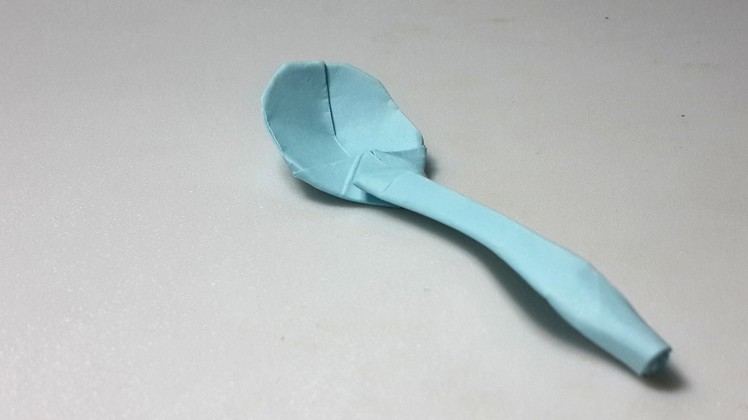 Origami Spoon tutorial - DIY (Henry Phạm)