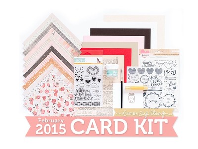 Simon Says Stamp February 2015 Card Kit Reveal & Inspiration with Shari Carroll